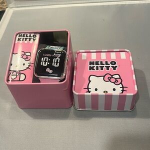 NIB Accutime Hello Kitty LED Digital Kids Cartoon Soft Silicone Watch Straps!